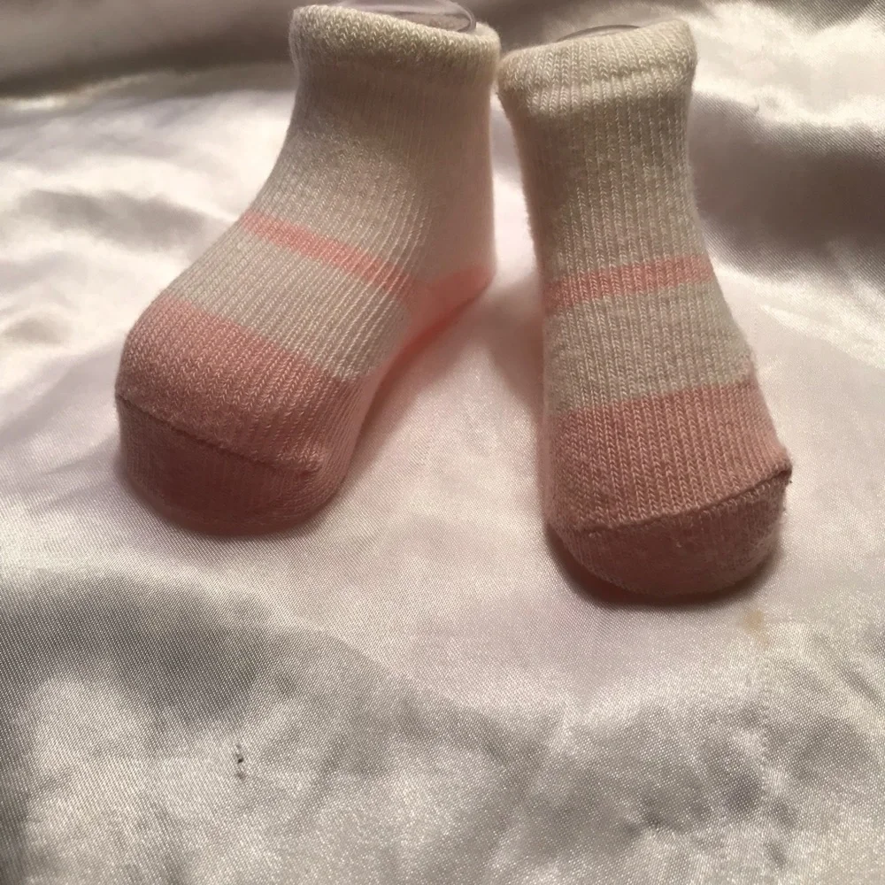 Newborn Baby Girl Sock Booties